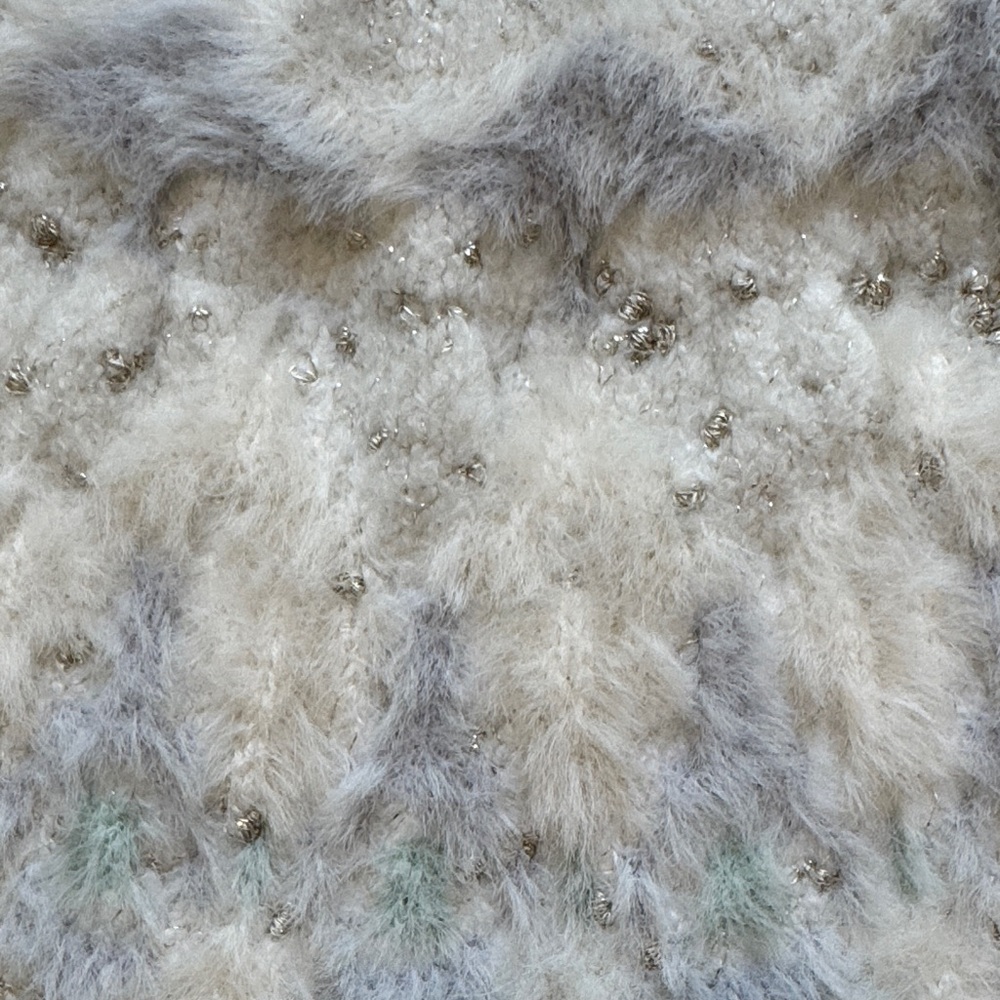 Ann Taylor Fair Isle Mint Green Sweater - Picture 4 of 10
